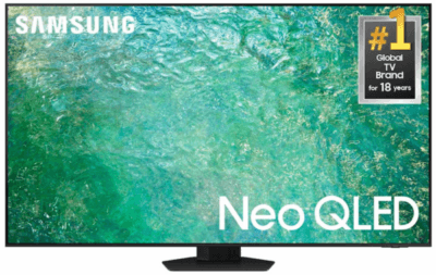 Samsung 85" neo qled 4k uhd smart tv  120hz, quantum matrix, dolby atmos (qn85qn85c)