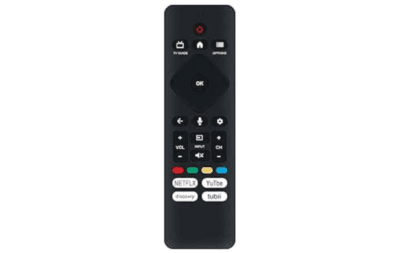 Philips urmt26cnd002 remote control – netflix, youtube, discovery+, tubi (open bag)